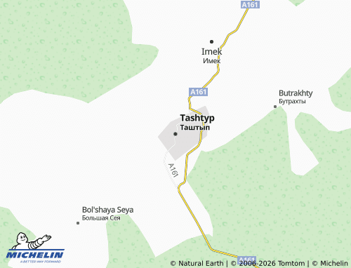 MICHELIN-Landkarte Tashtyp - ViaMichelin