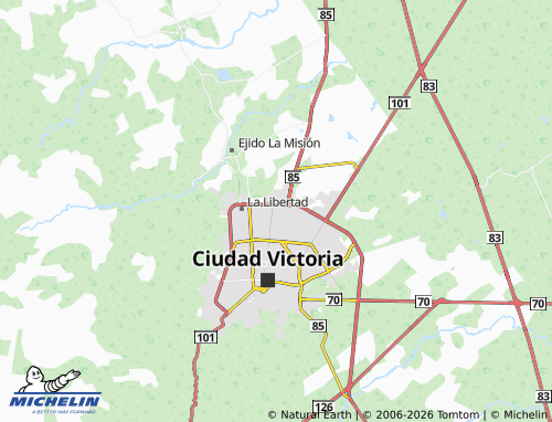 Mappa MICHELIN Las Américas - ViaMichelin