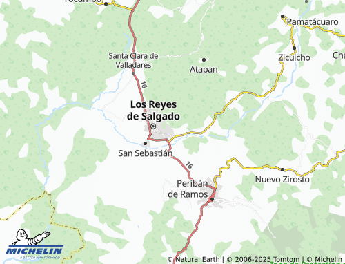 MICHELIN La Concordia map - ViaMichelin