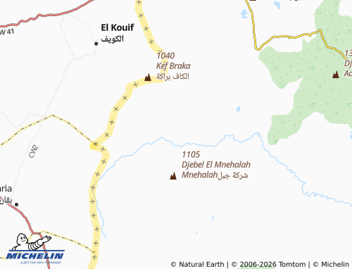 Mappa MICHELIN Sahrawi - ViaMichelin