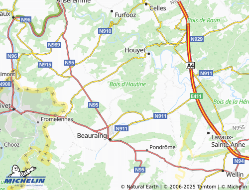 Kaart MICHELIN Wiesme - ViaMichelin