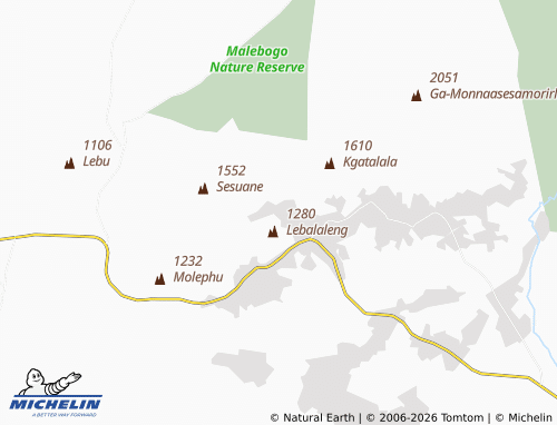 MICHELIN-Landkarte Bahananoa - ViaMichelin