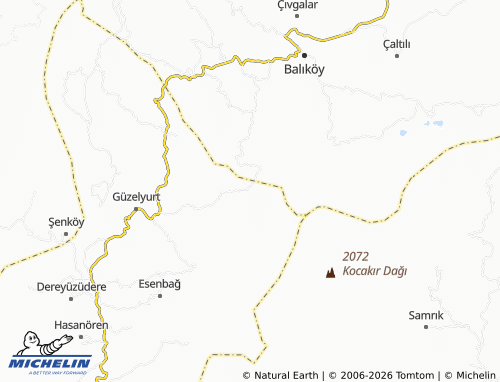 Mappa MICHELIN Örencik - ViaMichelin