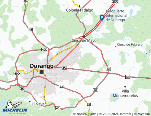 Mappa MICHELIN Nuevo Pedregal - ViaMichelin