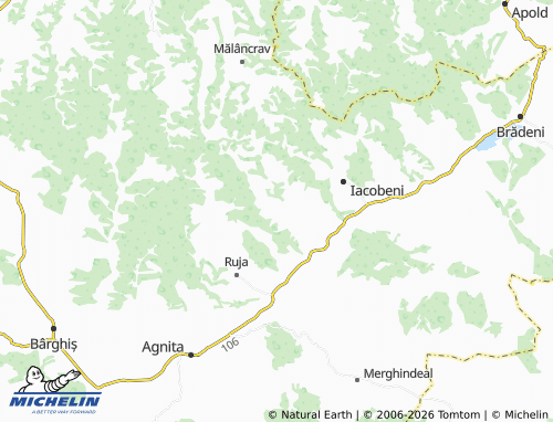 Carte MICHELIN Stejărișu - ViaMichelin