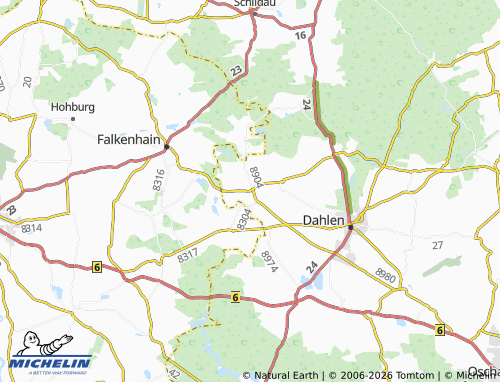 MICHELIN-Landkarte Börln - ViaMichelin