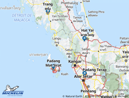Mapa MICHELIN Amphoe Tha Phae - ViaMichelin