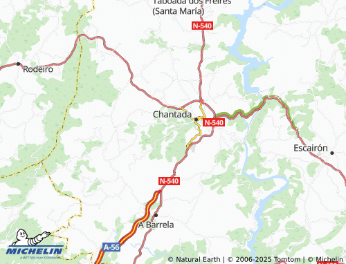 MICHELIN Brigos (San Salvador) map - ViaMichelin