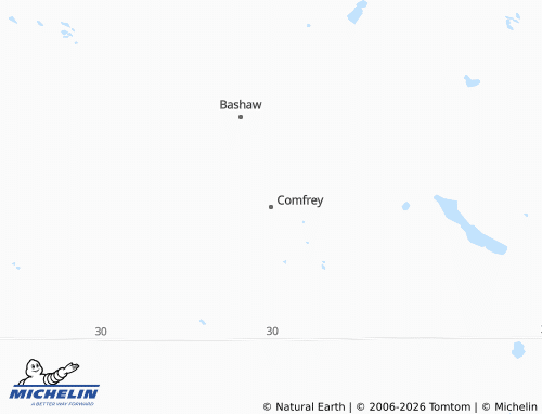 Mapa MICHELIN Comfrey - ViaMichelin