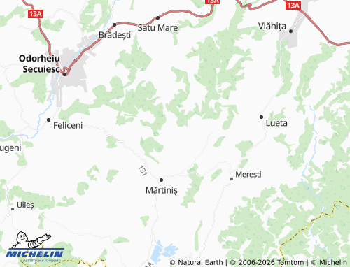 Mappa MICHELIN Ghipeș - ViaMichelin