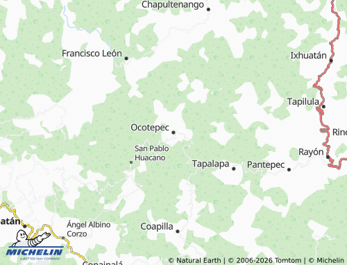 MICHELIN Ocotepec map - ViaMichelin