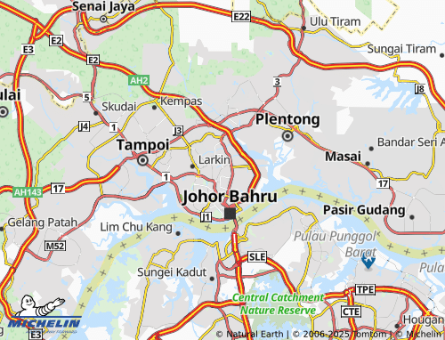 Mappa MICHELIN Taman Kebun Teh - ViaMichelin
