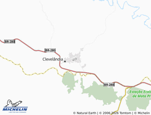 MICHELIN Camifra map - ViaMichelin