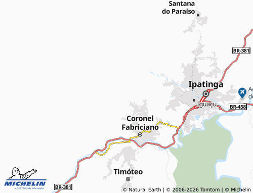 MICHELIN Contente map - ViaMichelin