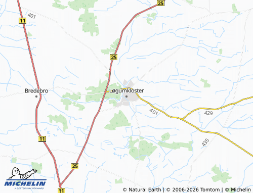 Mappa MICHELIN Løgumkloster - ViaMichelin