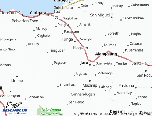 MICHELIN Likod map - ViaMichelin