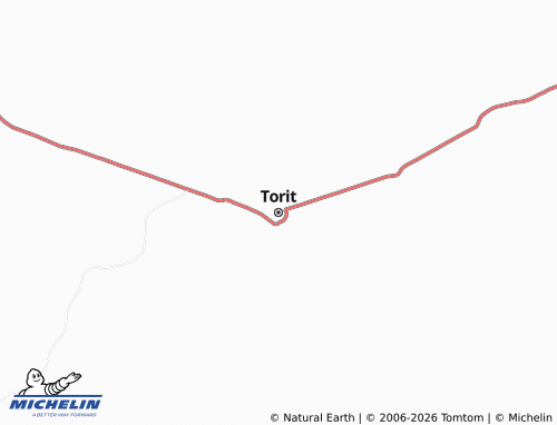 MICHELIN Torit map - ViaMichelin