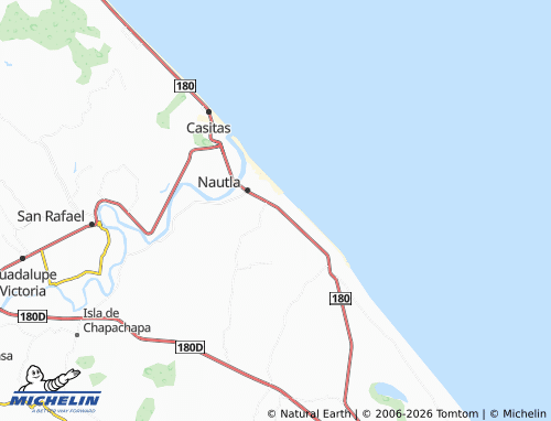 Mappa MICHELIN Playa Mar - ViaMichelin