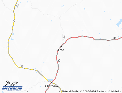 Carte MICHELIN Eros - ViaMichelin