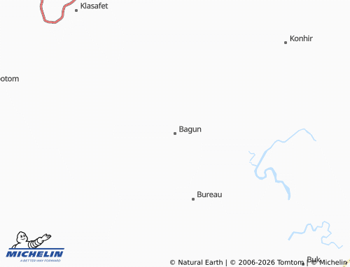 Mapa MICHELIN Bagun - ViaMichelin