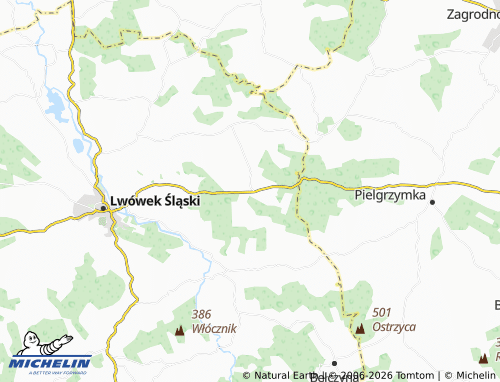 Mappa MICHELIN Bielanka - ViaMichelin