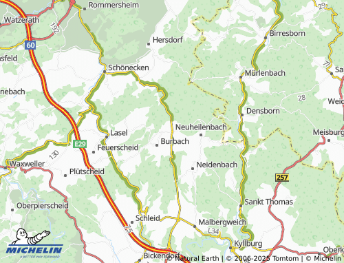 Carte MICHELIN Neustraßburg - ViaMichelin