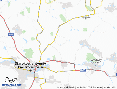 Carte MICHELIN Hromivka - ViaMichelin