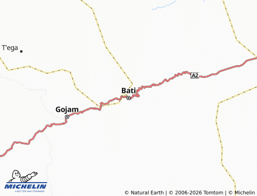 Mappa MICHELIN Bati - ViaMichelin