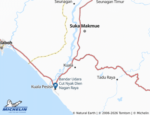 Mappa MICHELIN Simpang Peut - ViaMichelin