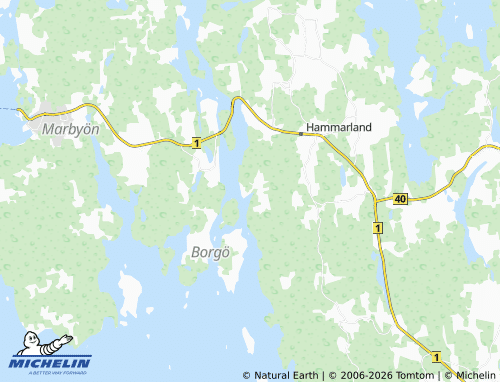 MICHELIN-Landkarte Kattnäs - ViaMichelin