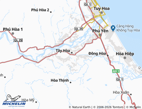 Mapa MICHELIN Phú Thứ - ViaMichelin