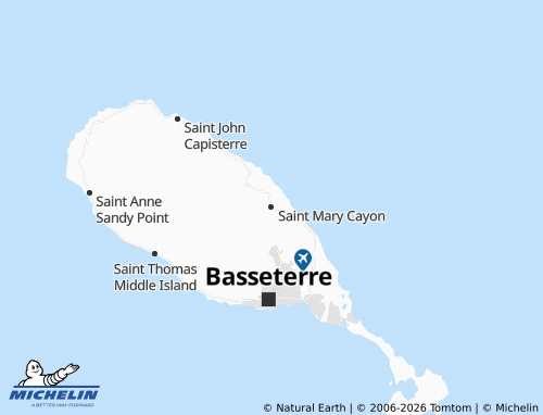 Mappa MICHELIN Saint Mary Cayon - ViaMichelin