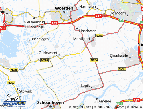 MICHELIN Willeskop map - ViaMichelin