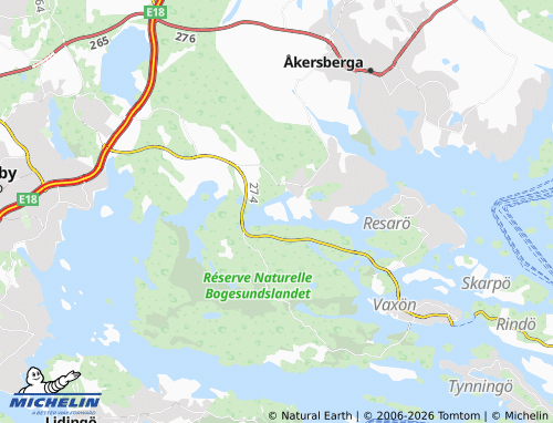 Mappa MICHELIN Svavelsön - ViaMichelin