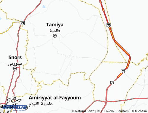Mapa MICHELIN al-Roubiyyat - ViaMichelin