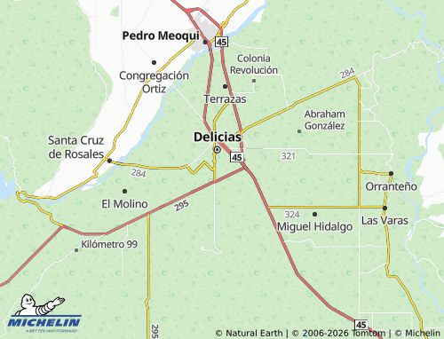 Mappa MICHELIN Pueblo Bonito - ViaMichelin