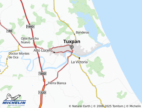 MICHELIN Santiago de La Pena map - ViaMichelin