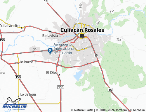 Kaart MICHELIN Esthela Ortiz de Toledo - ViaMichelin