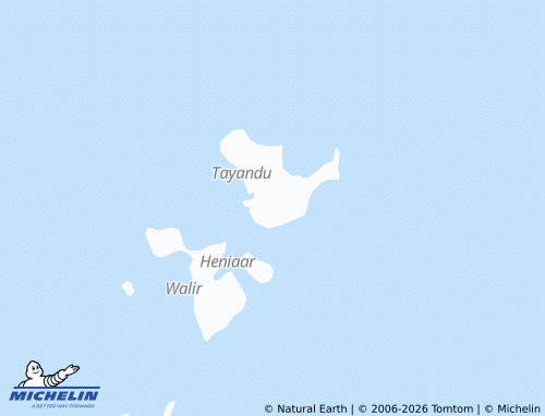 MICHELIN Tayando Ohoiel map - ViaMichelin
