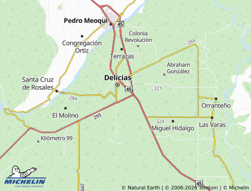Mapa MICHELIN Benito Juárez - ViaMichelin