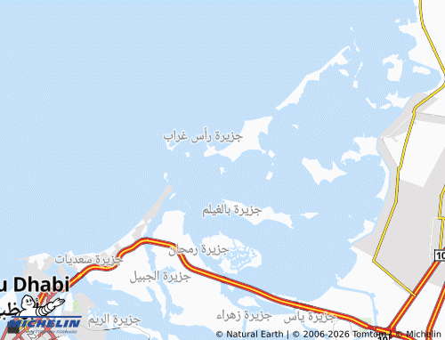 MICHELIN Bu Niyaydah map - ViaMichelin
