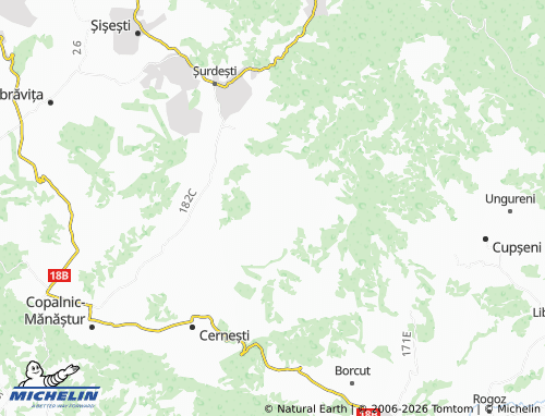 Carte MICHELIN Ciocotiș - ViaMichelin