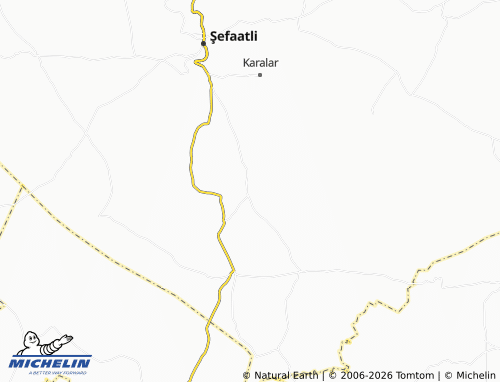 MICHELIN Tahiroğlu map - ViaMichelin