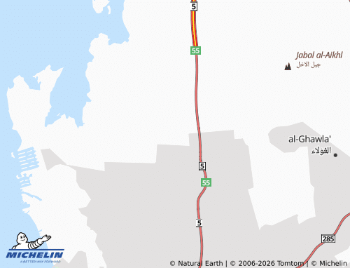 Carte MICHELIN alfurqan - ViaMichelin