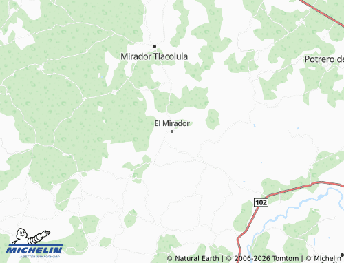 Mapa MICHELIN El Mirador - ViaMichelin