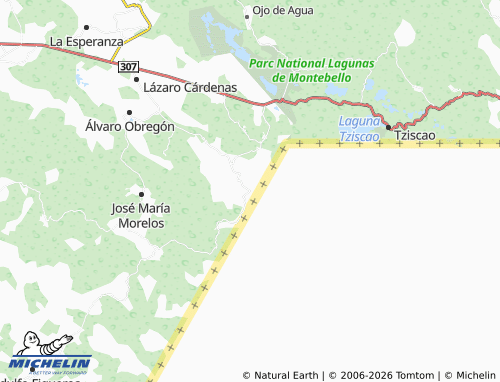 Mapa MICHELIN El Carmen Xhan - ViaMichelin