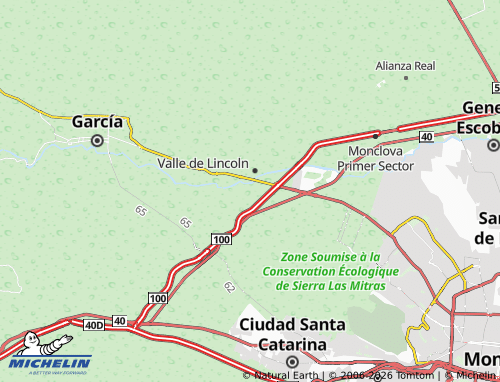 Mappa MICHELIN Santa María Sector Lucía - ViaMichelin