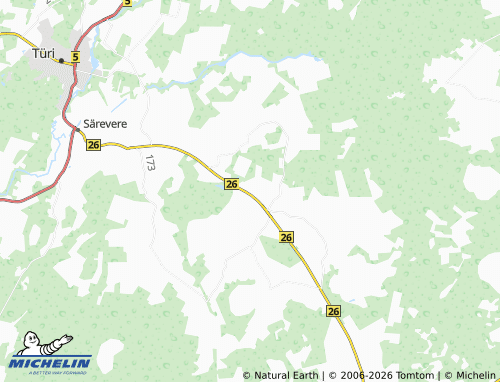 Mappa MICHELIN Väljaotsa - ViaMichelin
