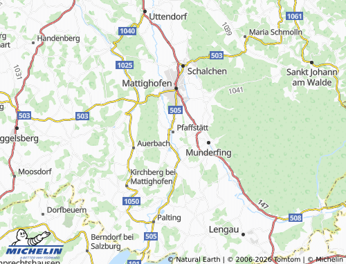 MICHELIN Pfaffstätt map - ViaMichelin