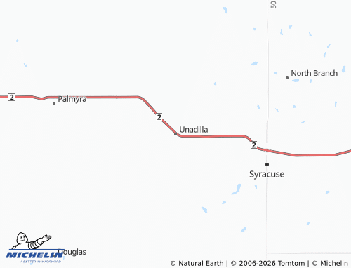 Kaart MICHELIN Unadilla - ViaMichelin